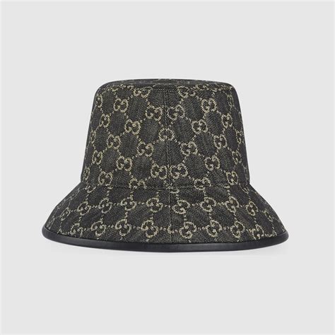 gucci bucket ht|Gucci bucket hat denim.